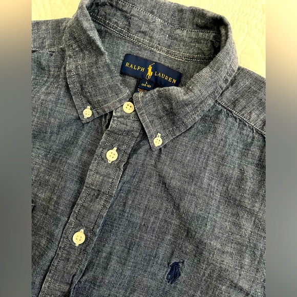 Polo Ralph Lauren Classic Fit Long Sleeve
Button Down-EUC- size L (14-16) - Picture 3 of 8